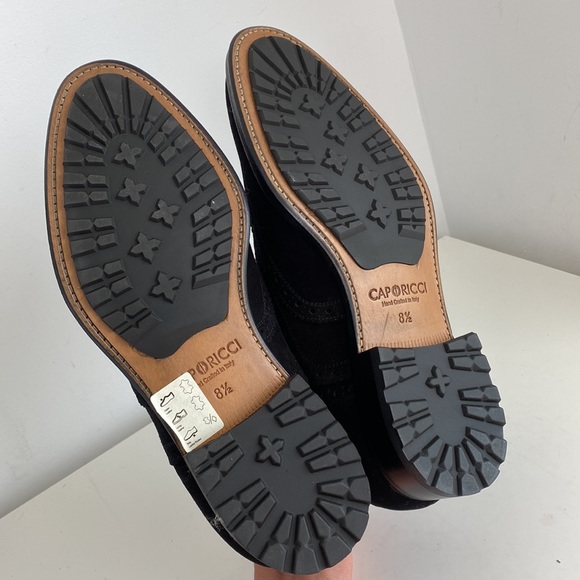CAPORICCI 921 Black Suede Shoes - Picture 7 of 8